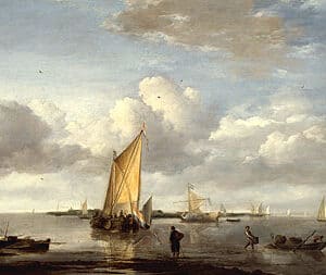 JAN VAN DE CAPPELLE - EEN KALME ZEE