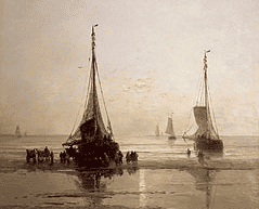 HENDRIK WILLEM MESDAG - KALME ZEE