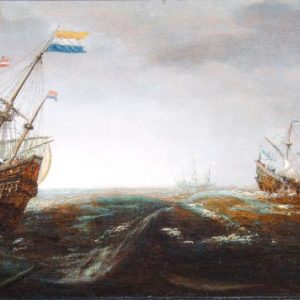 HANS GODERIS - SCHEEPVAART IN EEN STORM