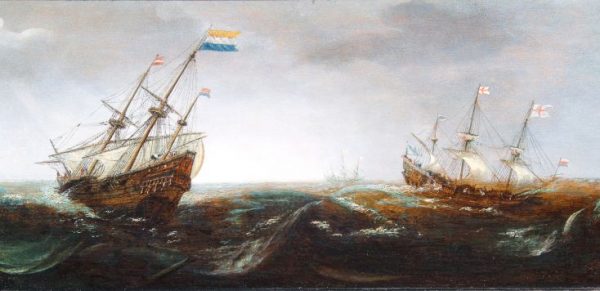 HANS GODERIS - SCHEEPVAART IN EEN STORM
