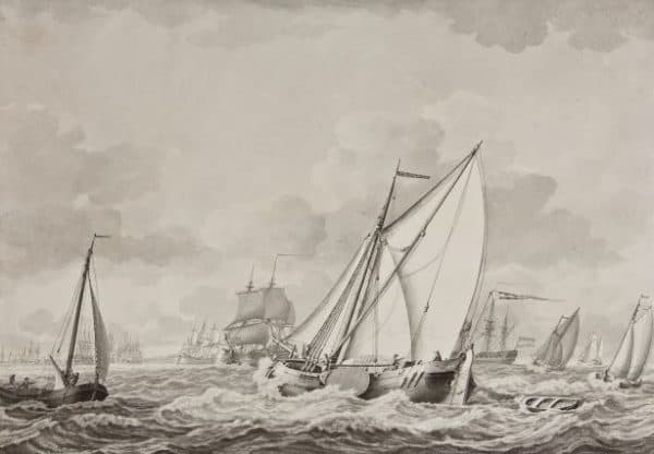 PIETER AARTSZ. BLAAUW - SCHEEPVAART VOOR DE KUST