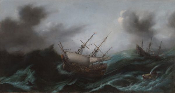 HENDRICK CORNELISZ. VROOM - KALME ZEE - Afbeelding 2