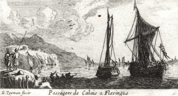 REINIER NOOMS ALIAS ZEEMAN - SCHEEPVAART VOOR DE KUST VAN CALAIS - Afbeelding 2