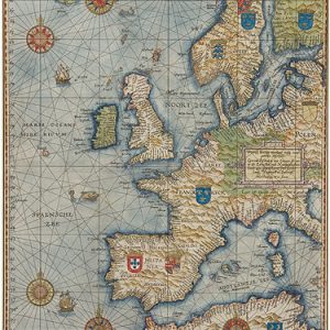 LUCAS JANSZOON WAGHENAER (VAN ENCHUIJSEN) - EERSTE KAART VAN EUROPA
