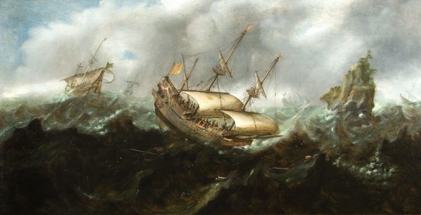 ANDRIES VAN EERTVELT - EEN STORM OP OPEN ZEE