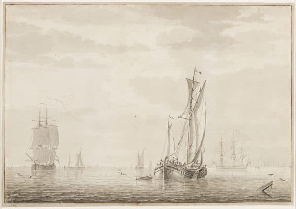 CORNELIS DE GRIENT - SCHEEPVAART VOOR DE NEDERLANDSE KUST