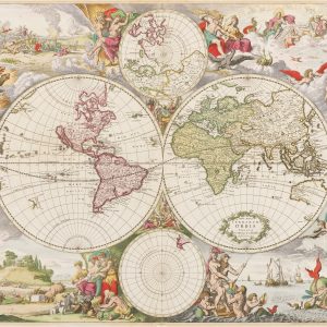 GERARD VAN KEULEN/ GERARD VAN SCHAGEN - NOVA TOTIUS TERRARUM ORBIS TABULA