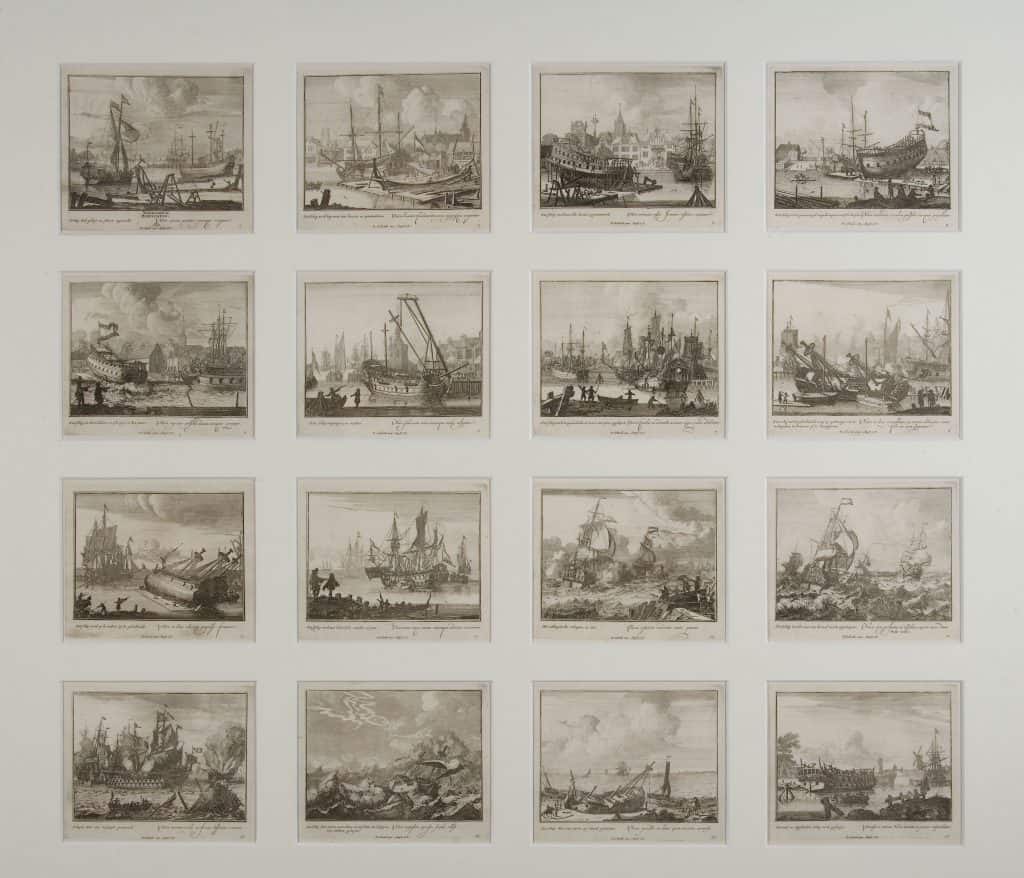 Siewert van der Meulen - series of etching