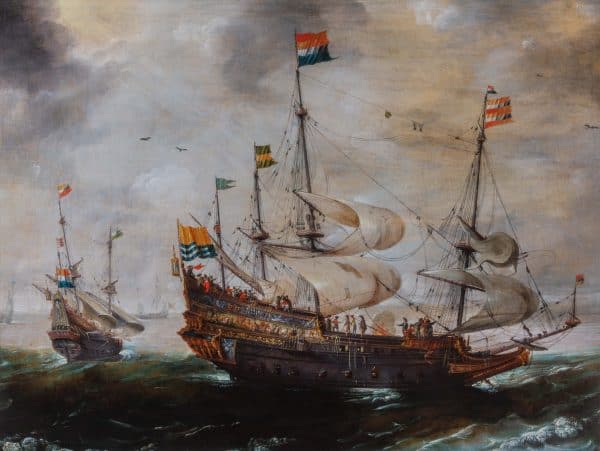 ANDRIES VAN EERTVELT - HET OORLOGSSCHIP DE 'NEPTUNUS'