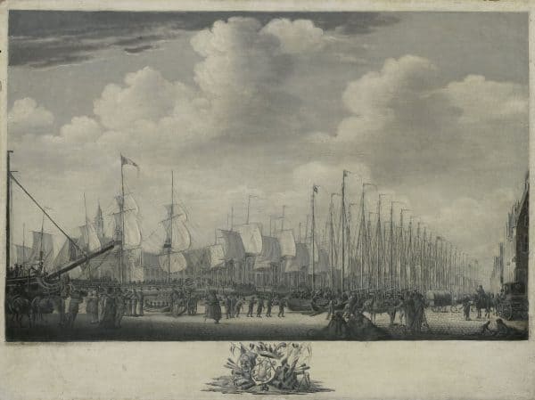 ENGEL HOOGERHEYDEN-DE VLOOT VERLAAT VLISSINGEN OM NAAR BOULOGNE TE VAREN VOOR DE GEPLANDE INVASIE VAN GROOT-BRITTANNIË, 1804 - Afbeelding 3