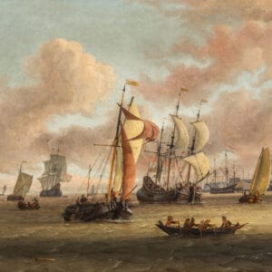 ABRAHAM STORCK - SCHEEPVAART OP HET IJ