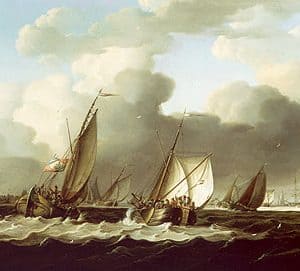 DAVID KLEYNE - AANKOMST VAN DE 131e DEMI-BRIGADE 'DE BATAILLE' TE VLISSINGEN