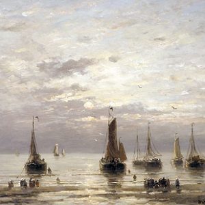 HENDRIK WILLEM MESDAG - AVONDSTEMMING