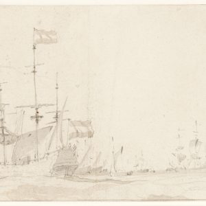 WILLEM VAN DE VELDE DE OUDE - DE NEDERLANDSE VLOOT OP ZEE