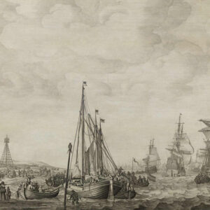 WILLEM VAN DE VELDE DE OUDE - DE AFVAART VAN DE NEDERLANDSE VLOOT-9 JUNI 1645