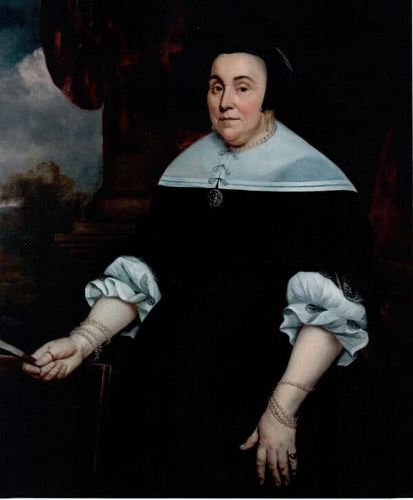 DE PORTRETTEN VAN LUITENANT-ADMIRAAL MICHIEL ADRIAENSZOON DE RUYTER, NEDERLANDS BEROEMDSTE ZEEHELD. ZIJN VROUW ANNA VAN GELDER EN ZIJN ZOON ENGEL DE RUYTER - Afbeelding 2