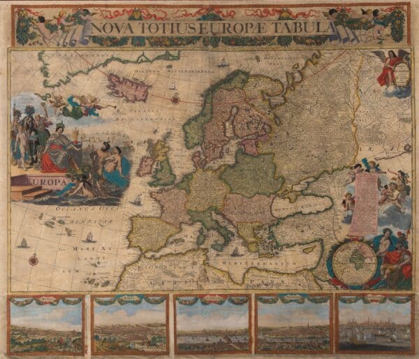 PETRUS SCHENK I -  DE VIER CONTINENTEN
