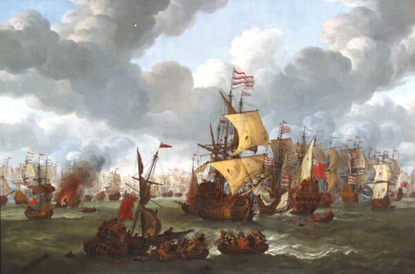 PIETER VAN MAES-DE SLAG BIJ KIJKDUIN, 21 AUGUSTUS 1673