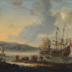 REINIER NOOMS GENAAMD ZEEMAN-SCHEEPVAART NAAR VLISSINGEN OP DE REDE VAN CALAIS
