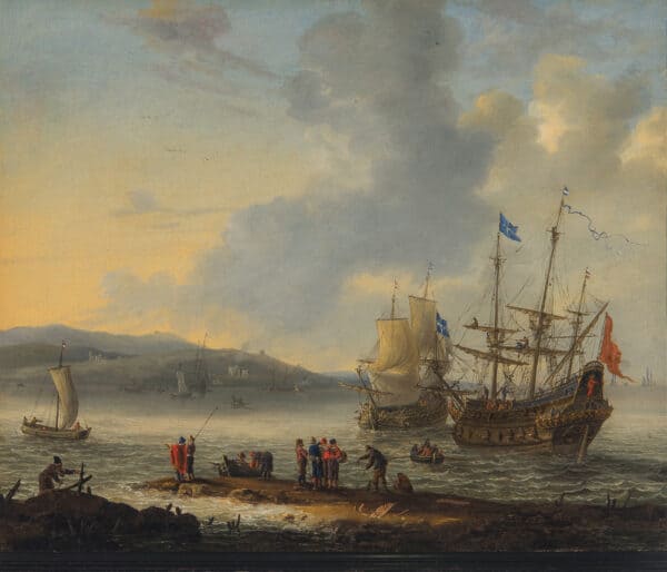 REINIER NOOMS GENAAMD ZEEMAN-SCHEEPVAART NAAR VLISSINGEN OP DE REDE VAN CALAIS