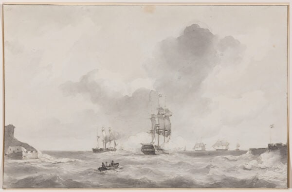 PETRUS JOHANNES SCHOTEL-HET NEDERLANDSE MARINE ESKADER OP EXERCITIE IN DE MIDDELLANDSE ZEE IN 1843 - Afbeelding 19