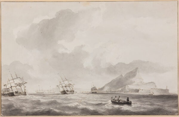 PETRUS JOHANNES SCHOTEL-HET NEDERLANDSE MARINE ESKADER OP EXERCITIE IN DE MIDDELLANDSE ZEE IN 1843 - Afbeelding 22