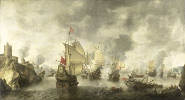 BONEVENTURA PEETERS I , ZEESLAG BIJ FOCCHIES 12 mei 1649 - Afbeelding 3